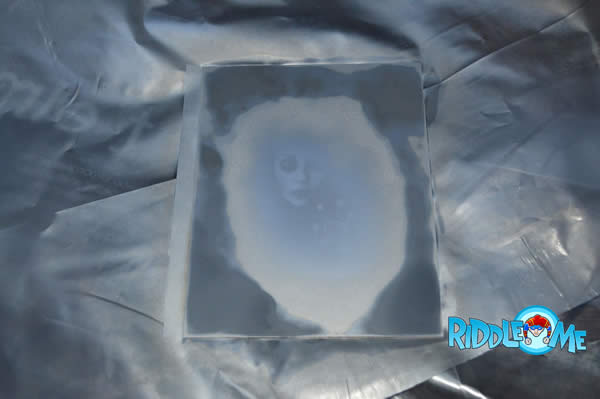 Ghostly haunted mirror