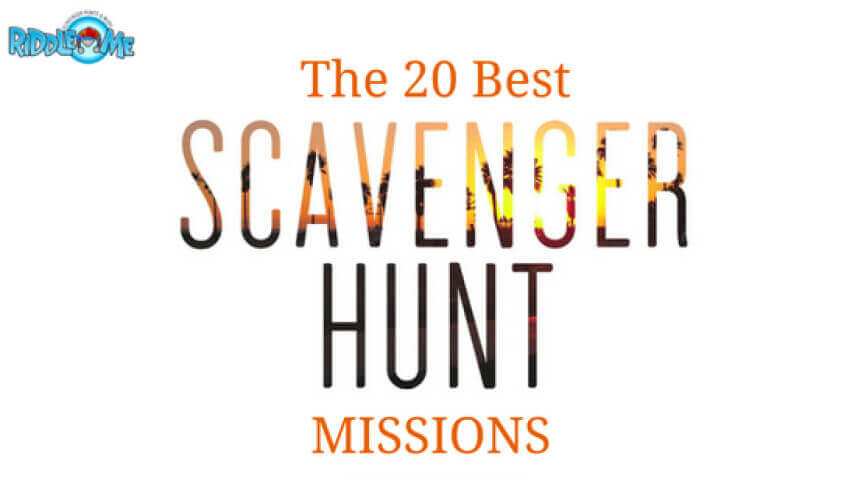 The 20 Best Scavenger Hunt Missions